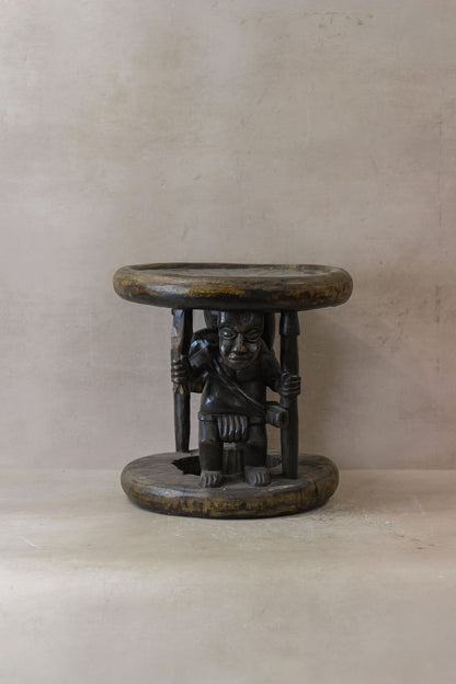 Vintage Baule Wood Side Table 85.4