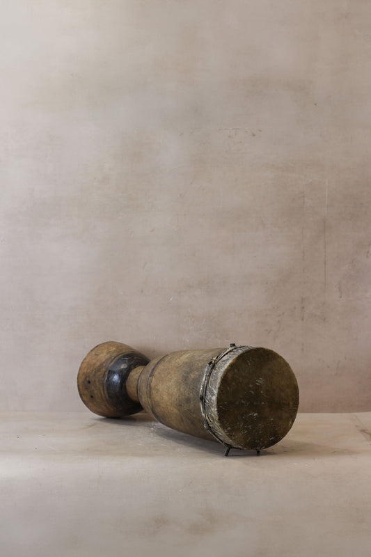 Vintage Lozi Drum - Zambia