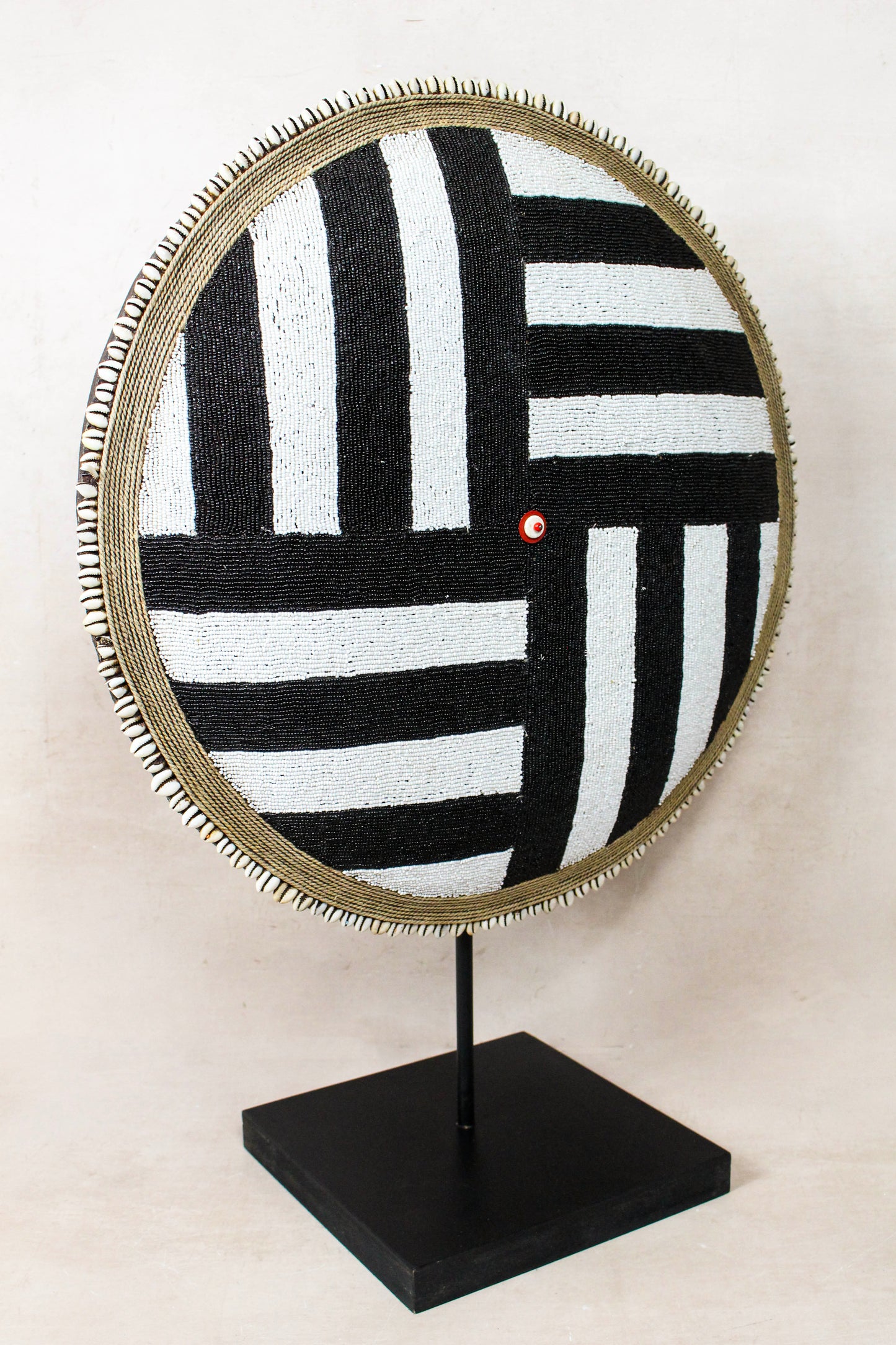 Cameroon Beaded Shield - 66.1