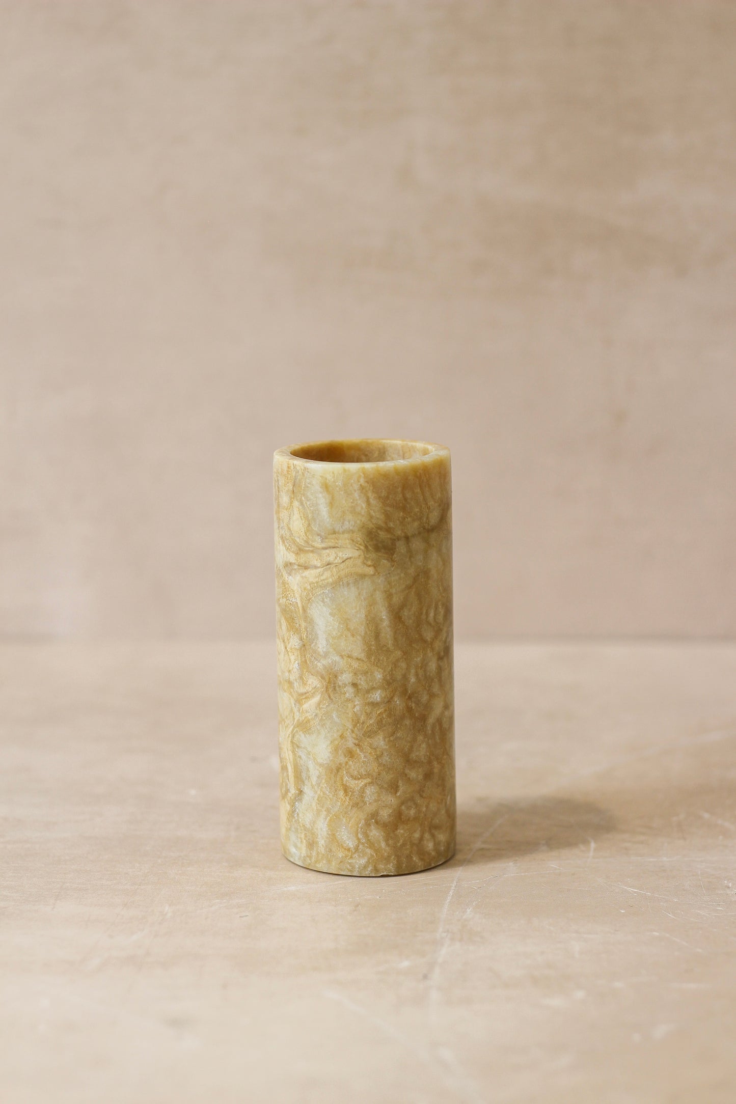 Golden Honey Onyx Cadleholder