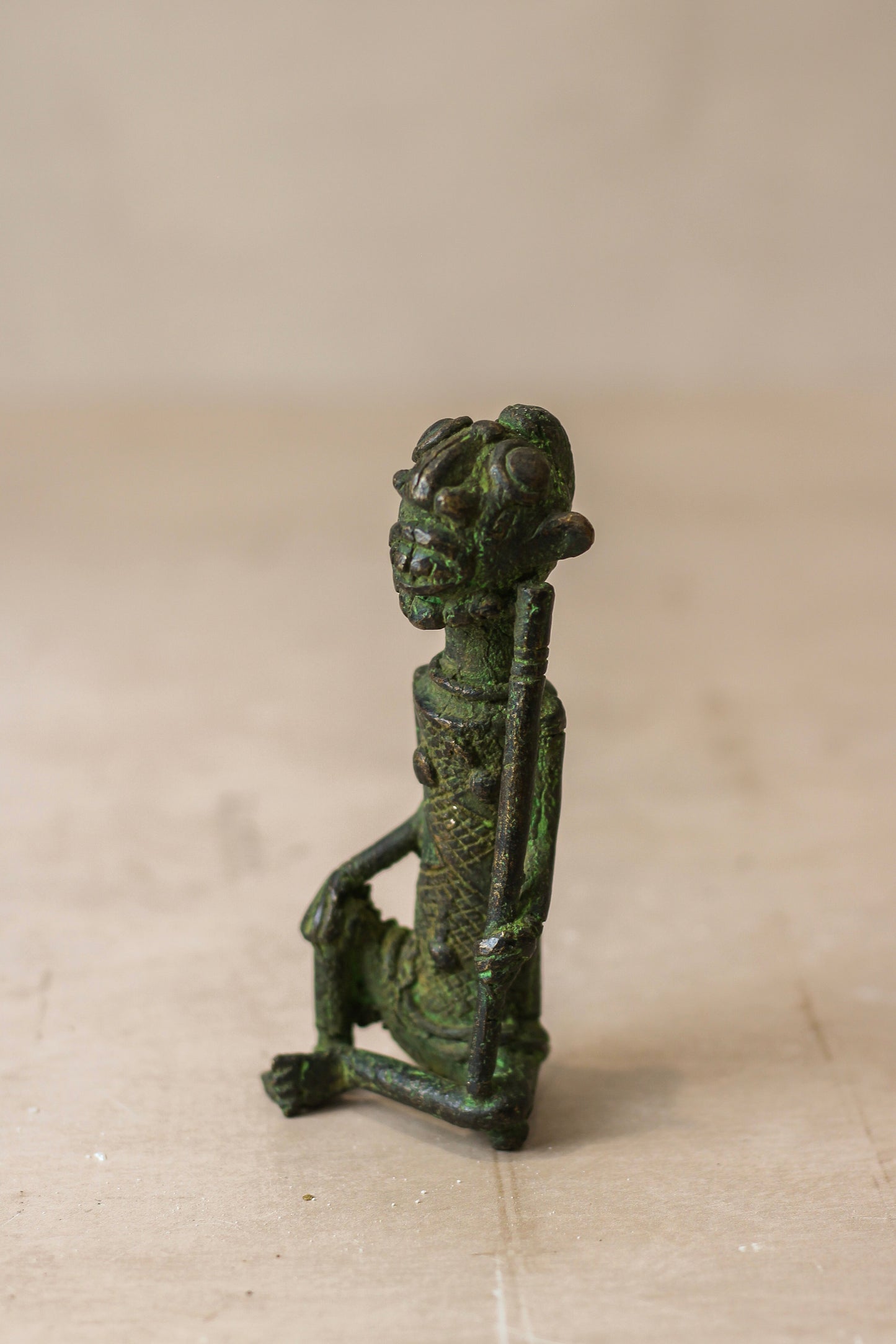 Benin Bronze Statue - 79.1