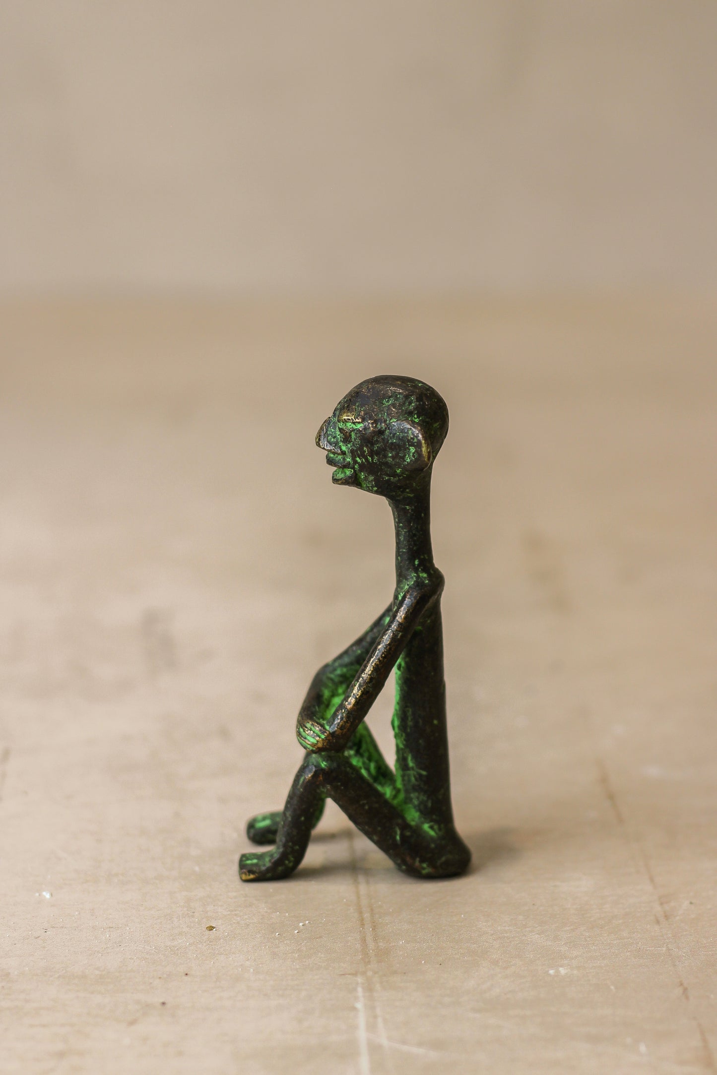 Benin Bronze Statue - 79.2