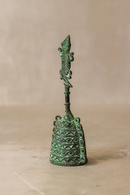 Benin Bronze Bell - 76.1