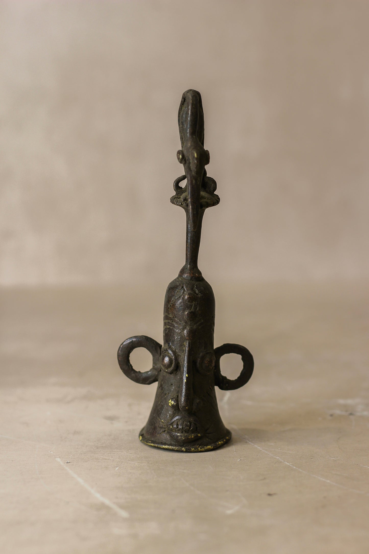 Benin Bronze Bell - 76.2