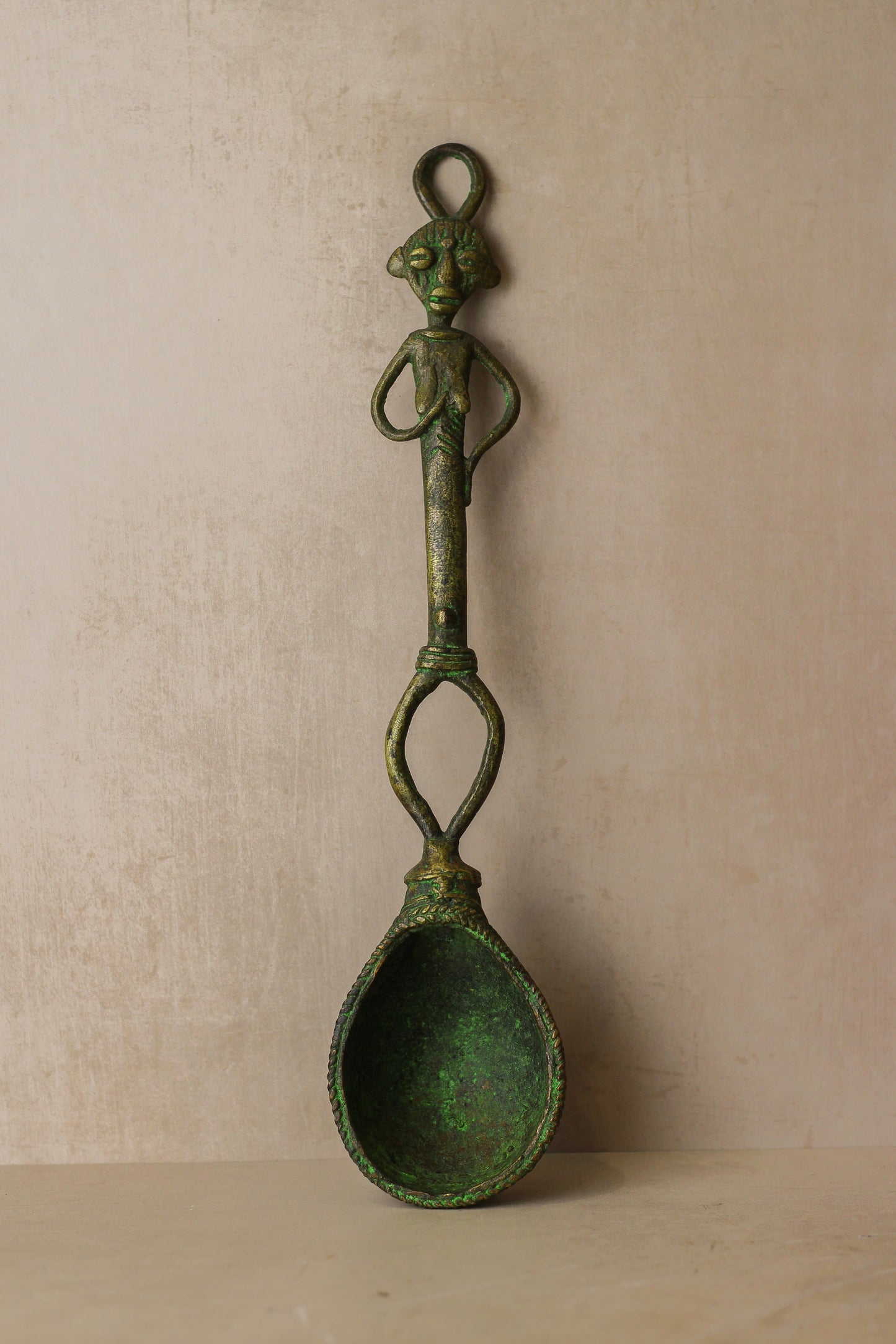 Benin Bronze Spoon - 75.2