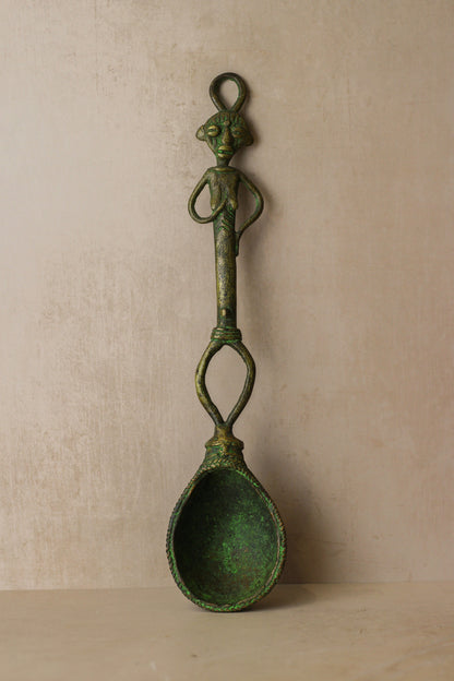 Benin Bronze Spoon - 75.2