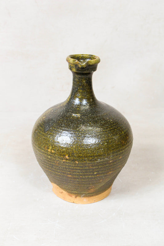 Glazed Bottle Vase - GV34