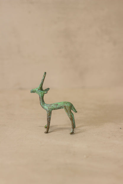 Tuareg Miniature Bronze Antelope - 119