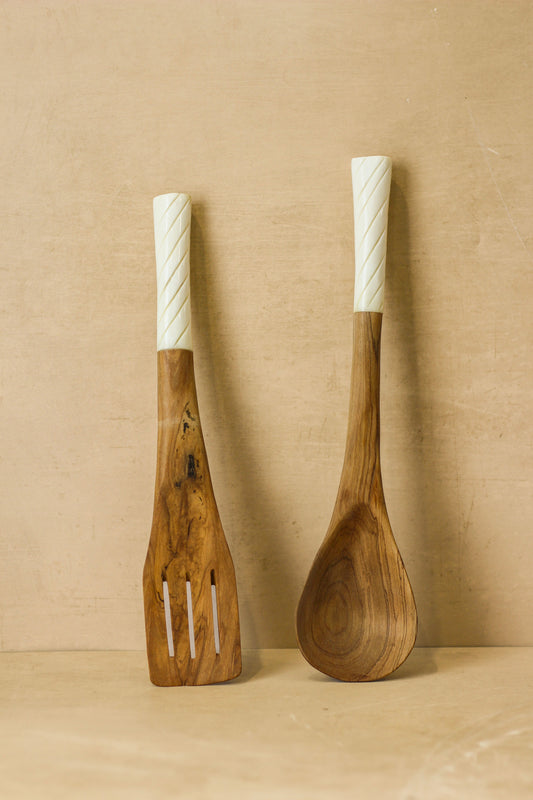 Kenya Salad Servers - 58.1