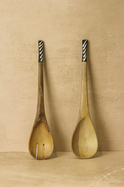 Kenya Salad Servers - 59.2