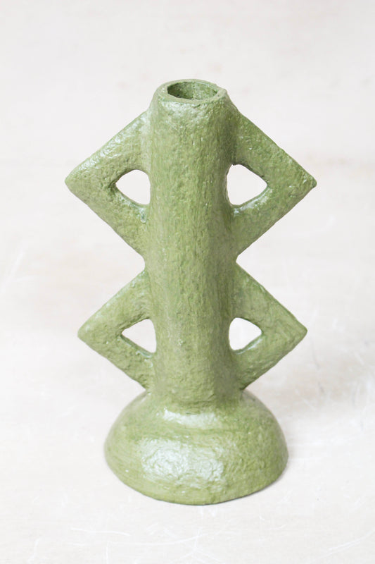 Paper Mache Candle Holder 52.3