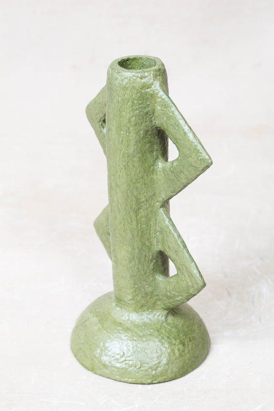 Paper Mache Candle Holder 52.3