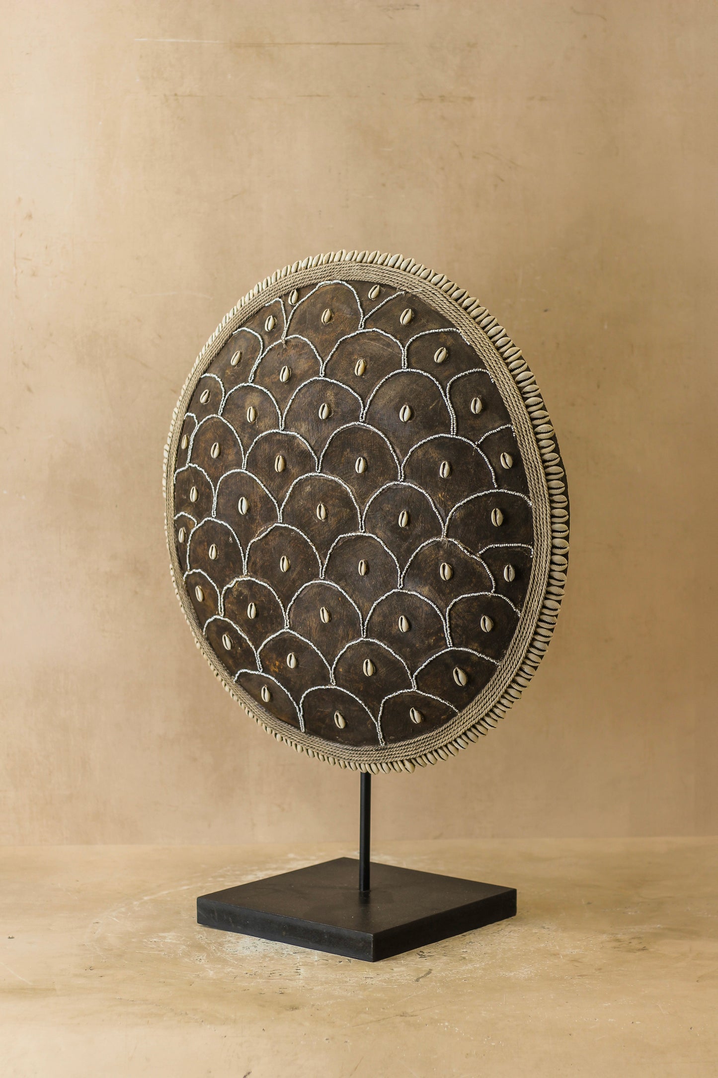 Cameroon Cowrie Shell Shield