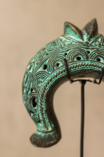 Benin Bronze Bangle - 107A