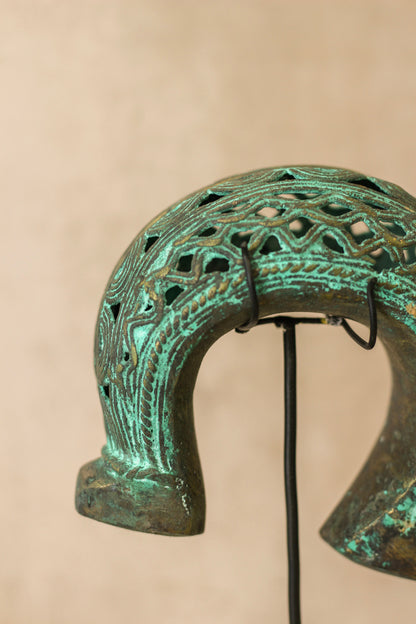 Benin Bronze Bangle - 107G