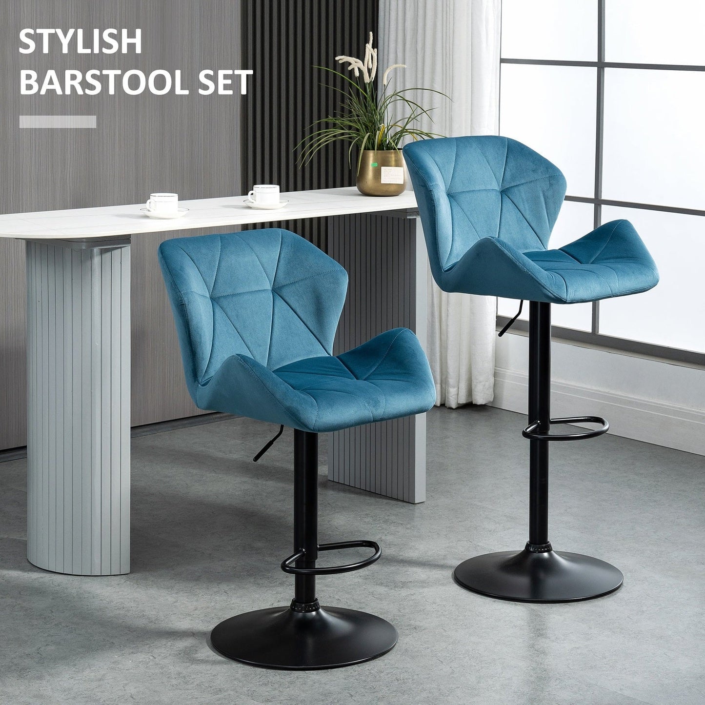 Bar Stools Set Of 2