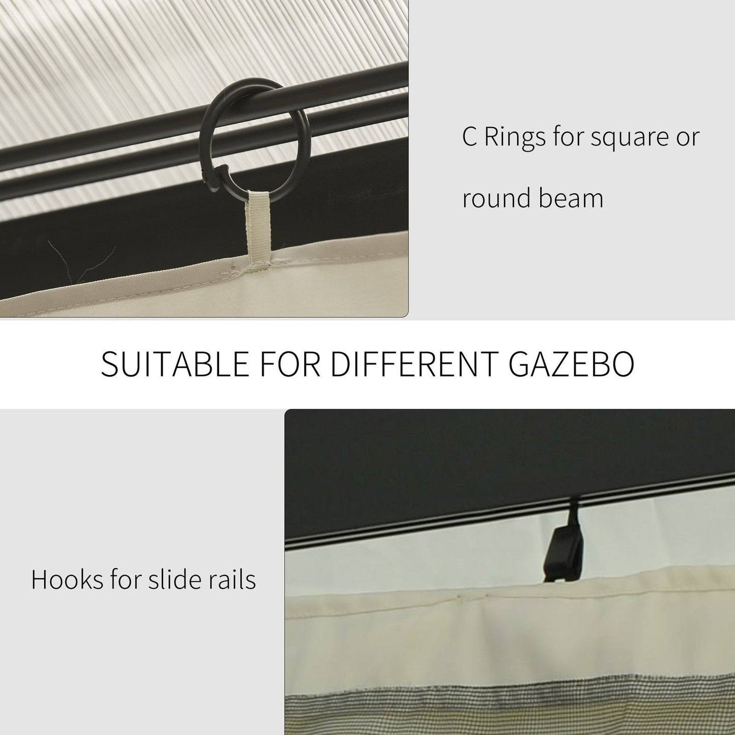 Replacement Gazebo Curtains