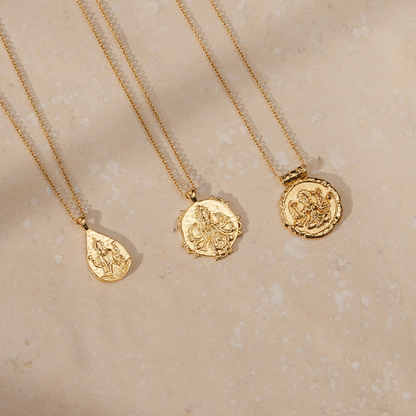 Goddess Kali Necklace (Gold)