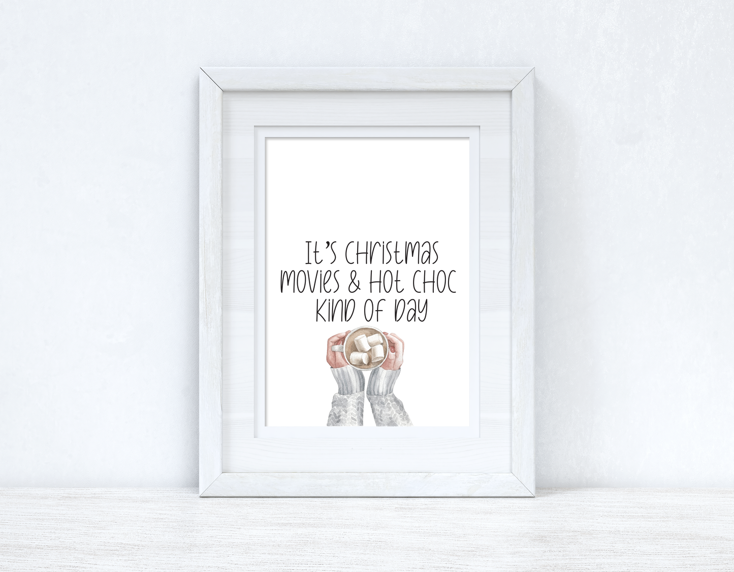 It's Christmas Movies Xmas Seasonal Wall Home Decor Print