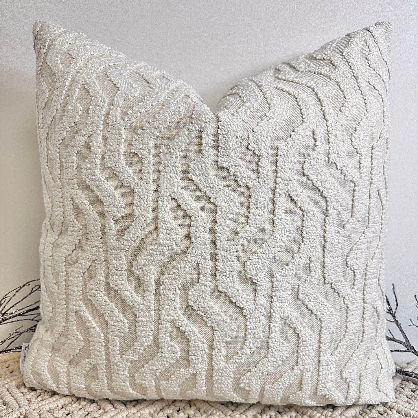 The Couture Cushion - The Ivory Cavalli - Style No. 106