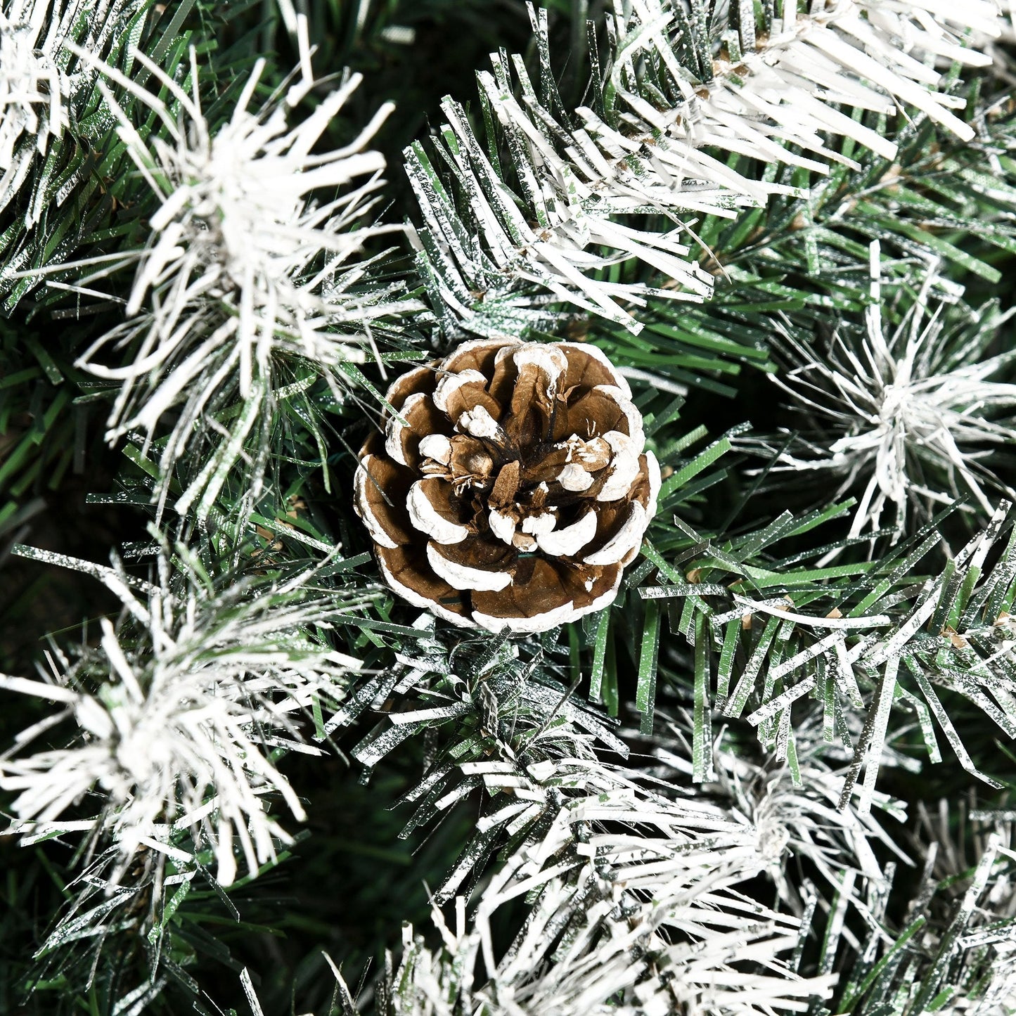 6FT Artificial Christmas Tree with Pine Cones