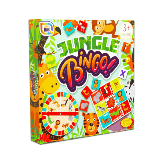 Wholesale Jungle Bingo Board Game - (Case of 12)