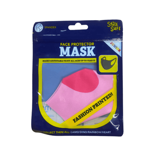 Wholesale Junior Face Mask Protector Heart - (Case of 24)
