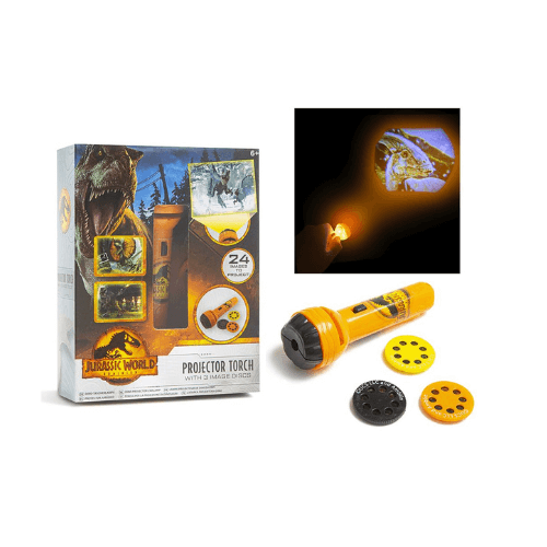 Wholesale Jurassic World Dinosaur Projector Torch - (Case of 12)