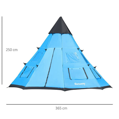 6 Men Tipi Tent