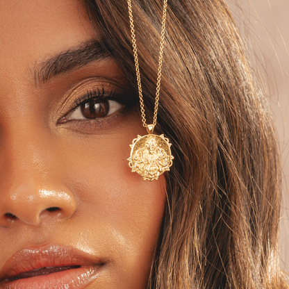 Goddess Kali Necklace (Gold)