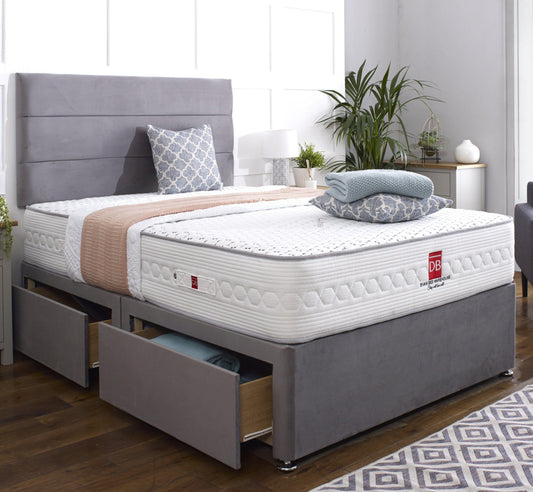 Karina Divan Bed Set with Headboard