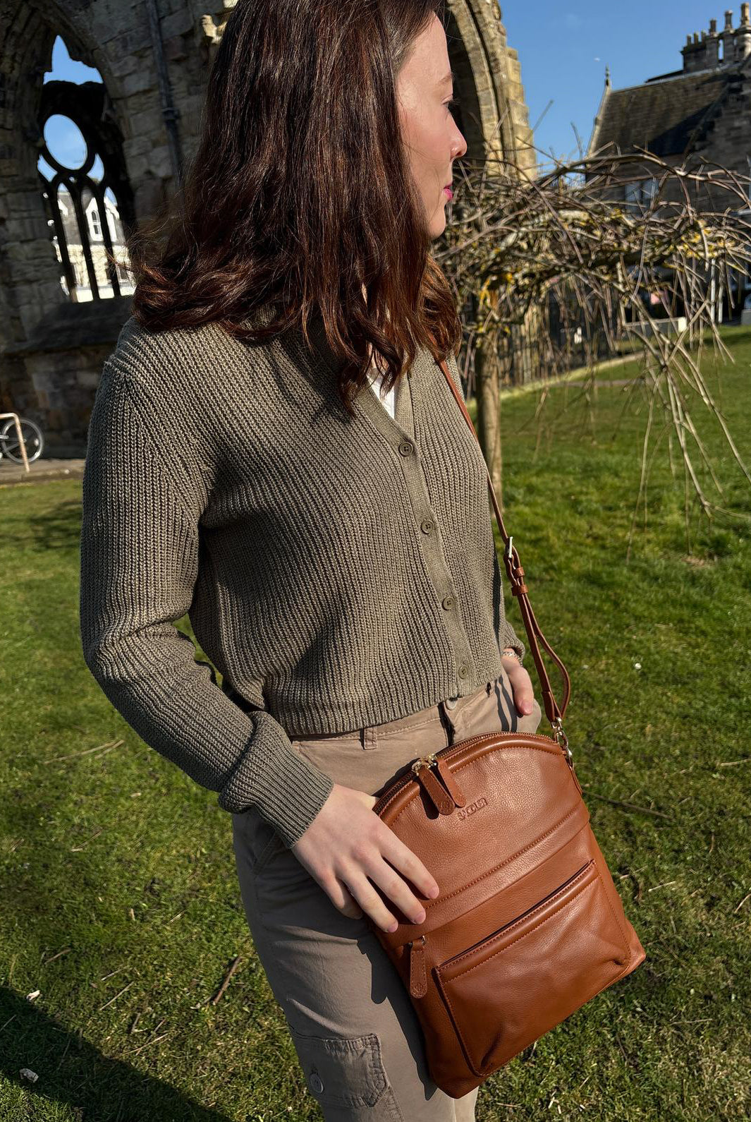 Kimberley Leather Crossbody Bag -  Handmade by Saddler