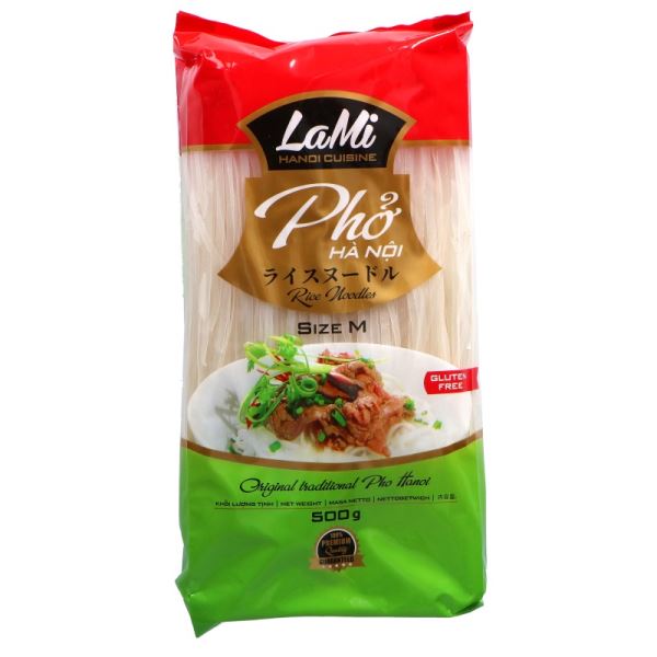LAMI Gluten Free Rice Noodles (M) 500g
