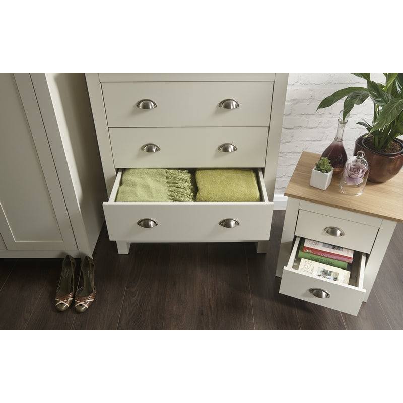 Lancaster 3-Piece Bedroom Furniture Set Cream