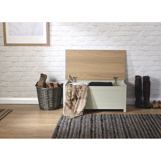 Lancaster Ottoman Cream 1 Door