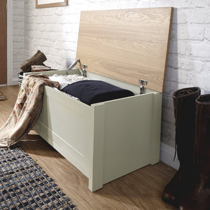 Lancaster Ottoman Cream 1 Door