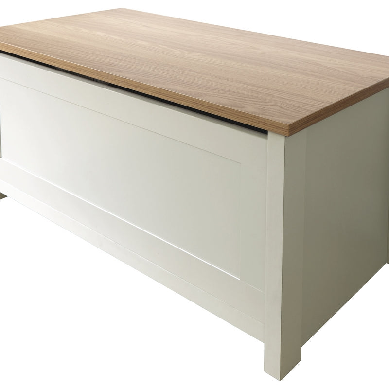 Lancaster Ottoman Cream 1 Door