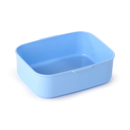 Foodiemals Clip Lock Stacked Bento Lunch Box with Cutlery