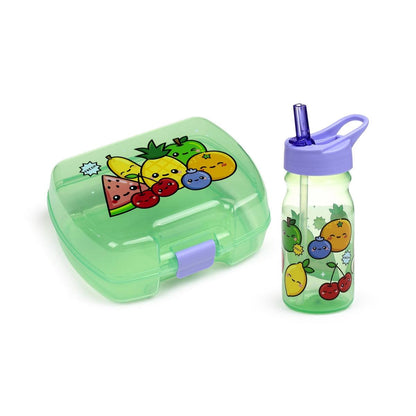 Foodiemals Lunch Box And Water Bottle Set
