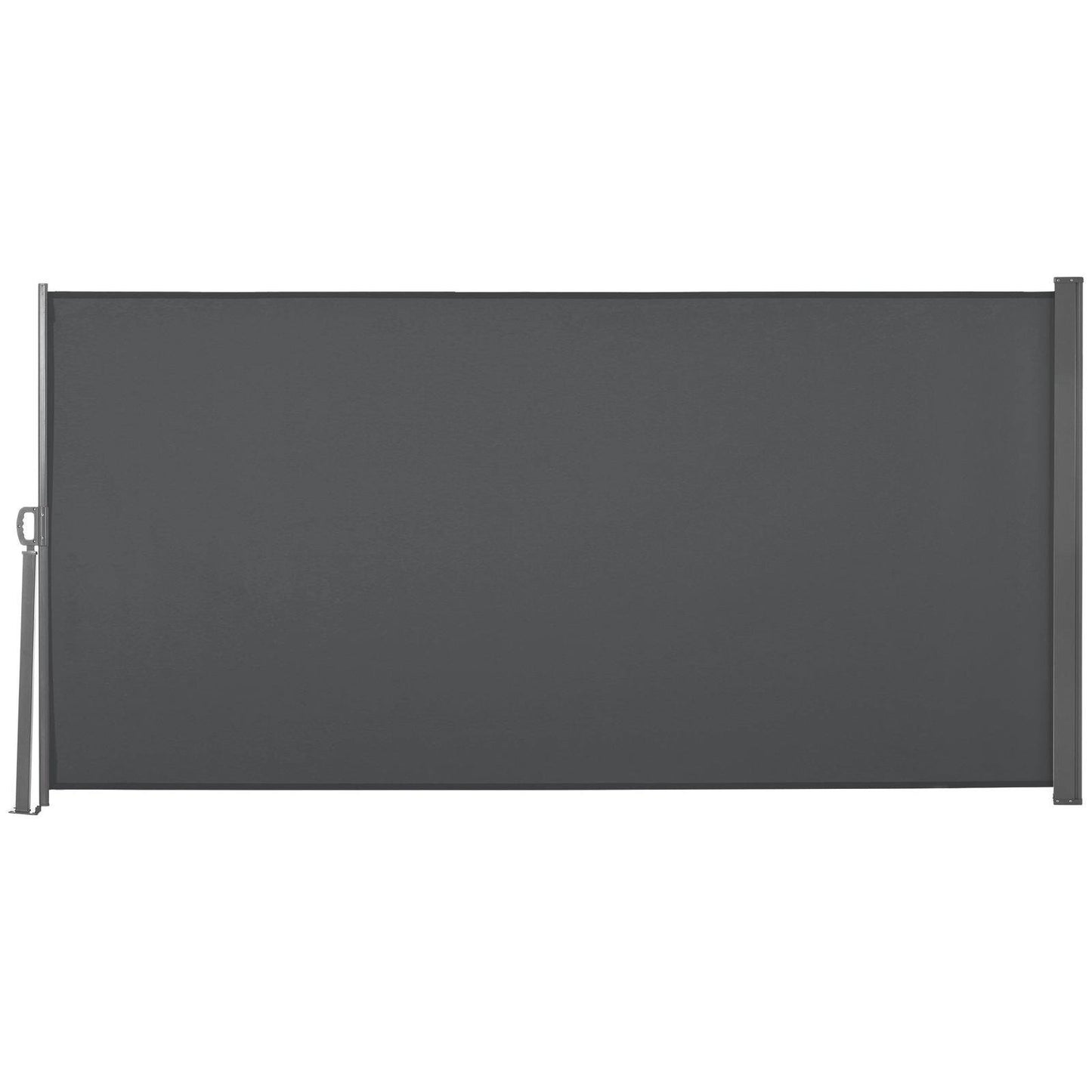 Retractable Sun Side Awning Screen Fence Patio Garden Wall Balcony Screening Panel Outdoor Blind Privacy Divider 3x1.6M