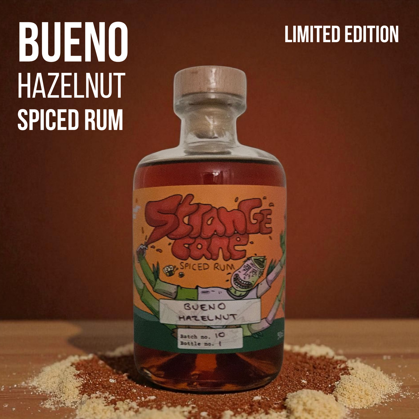 Best Seller Bundle - Spiced Biscuit, Bueno Hazelnut & Fiery Cherry - Strange Cane Spiced Rum