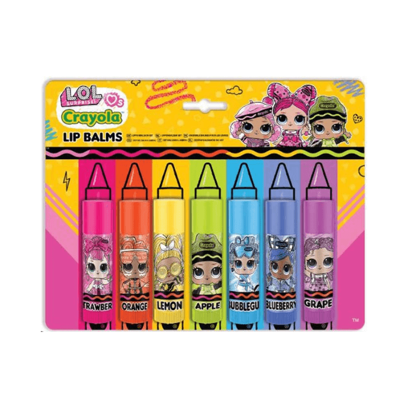 Wholesale LOL Surprise Crayola Lip Balms - (Case of 12)