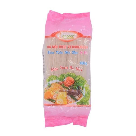 LONGDAN Hanoi Rice Vermicelli Bun Kho Ha Noi 1.5mm