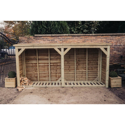 Broadway Garden Log Store by Churnet Valley - LS6X12