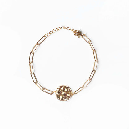 Nalini Luxe 18k Gold Plated Snake Bracelet