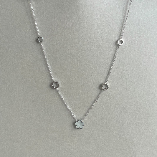 Melody Luxe Silver Necklace