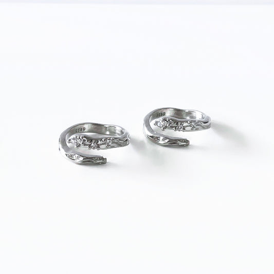 Selma Silver Tone Wrap Ring