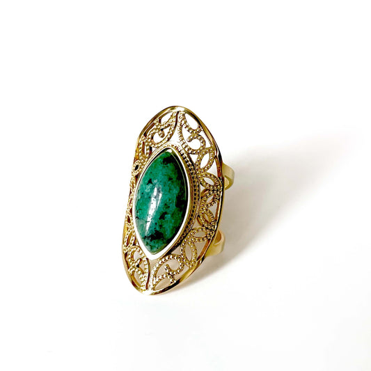 Temperance Luxe 18k Gold Plated Ring