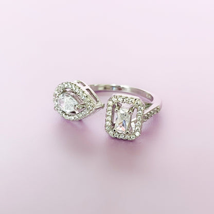 Seline Adjustable Jewel Ring