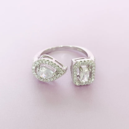 Seline Adjustable Jewel Ring